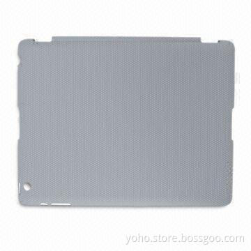 Protective Hard Case for iPad 2, with Global Rubber Leather, High-end PC, Comes in Six Colors